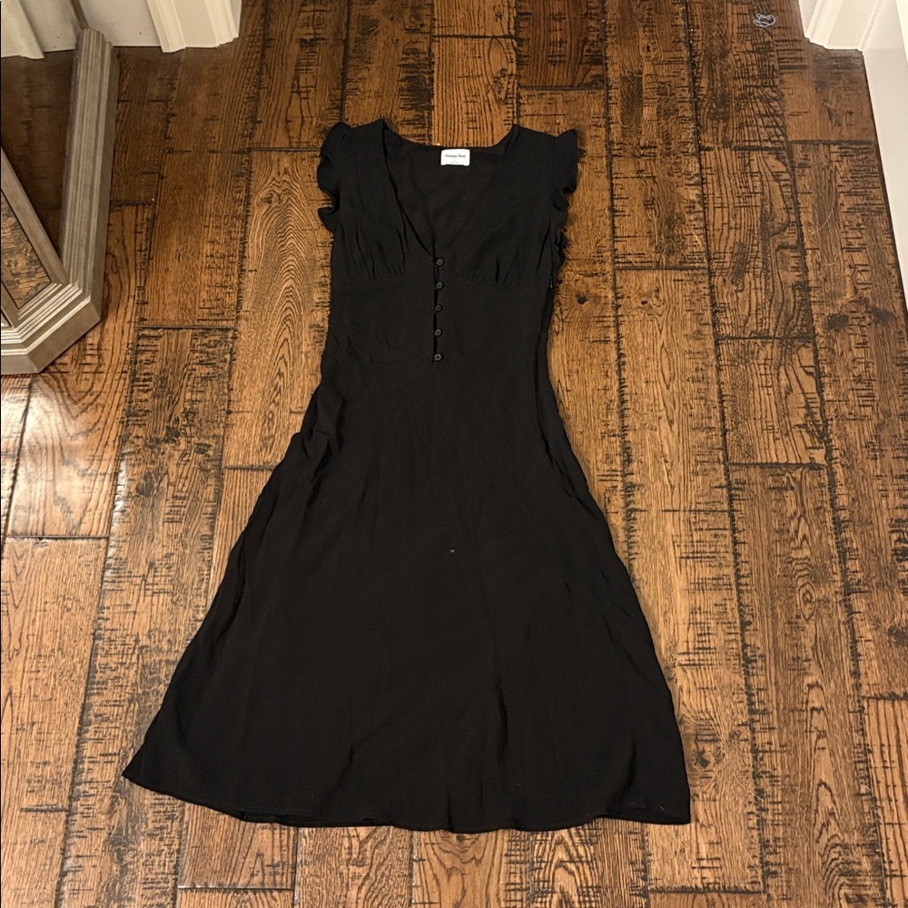 Sunday Best Black Scoop Neck Top